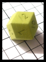 Dice : Dice - 12D - Shapeways Rhombic Green by clsn - FA collection buy Dec 2010